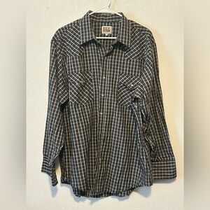 Ely Cattleman | Vintage Button Down Shirt | Size XL